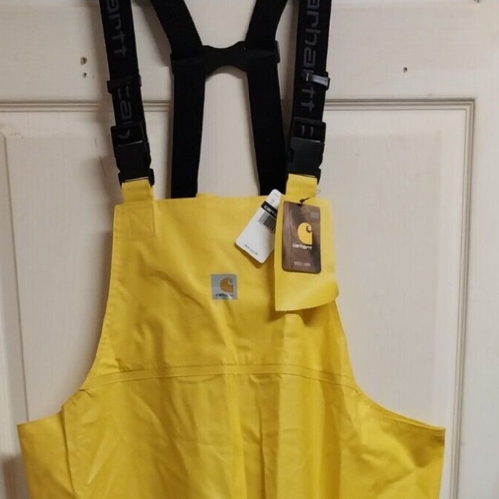 NWT Carhartt Yellow Waders Size 3X Tall - Picture 4 of 6